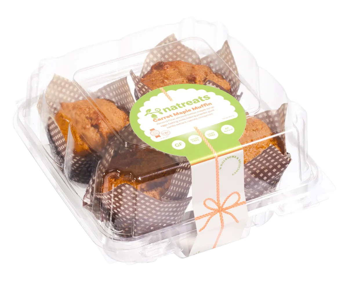 Carrot Muffins — gluten-free, starch-free healthy baked goods by Natreats