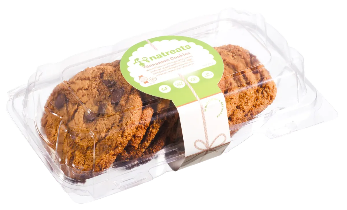 Cinnamon Cookies — gluten-free, starch-free healthy baked goods by Natreats