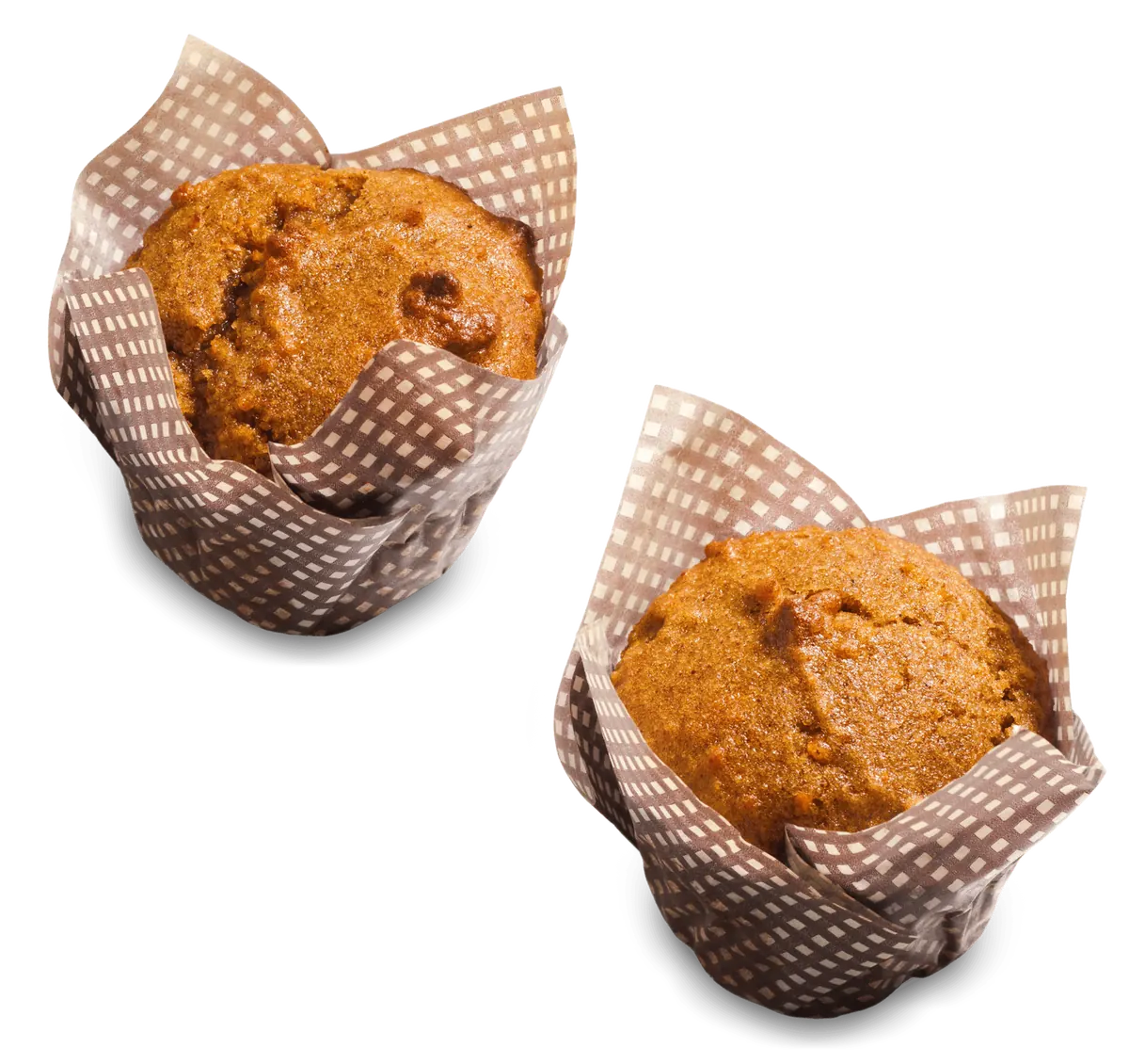 Close-up detail of Chocolate Chip Muffins showing texture and craft