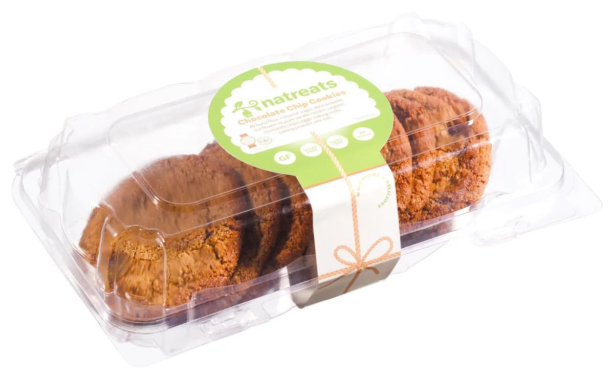 Chocolate Chip Cookies — gluten-free, starch-free healthy baked goods by Natreats