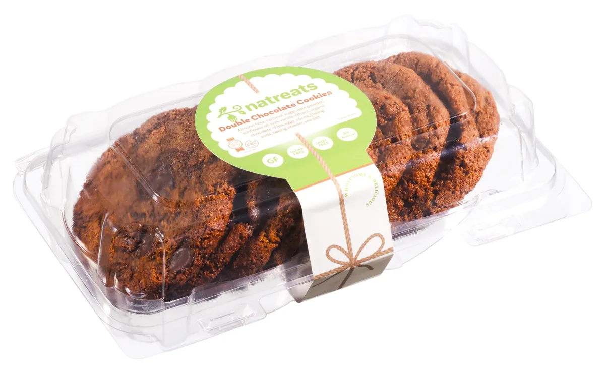 Double Chocolate Cookies — gluten-free, starch-free healthy baked goods by Natreats